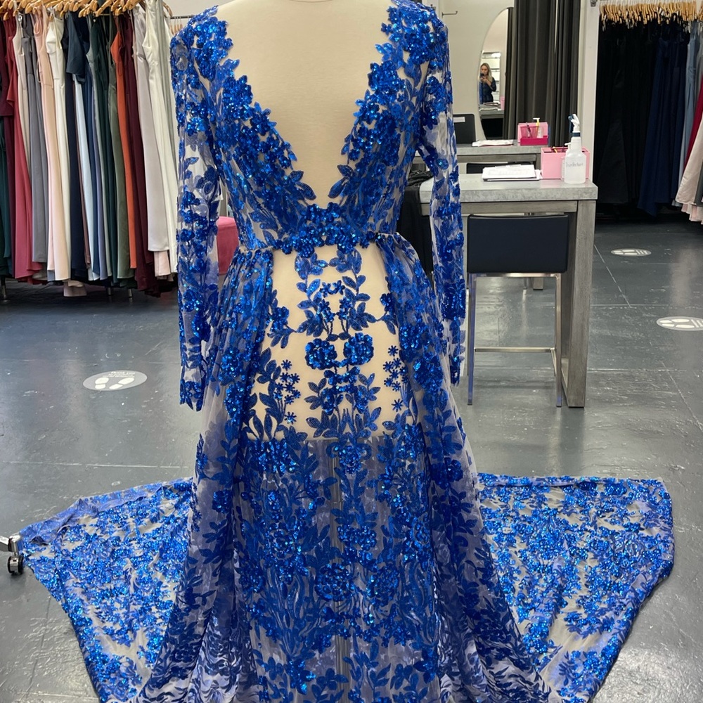 Custom Pageant Gown - Picture 3 of 4